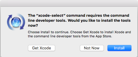 xcode-select-popup